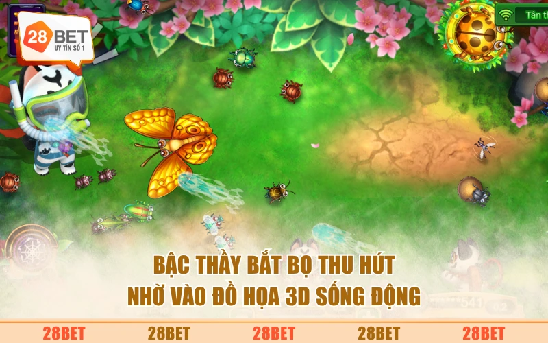 Bậc Thầy Bắt Bọ thu hút nhờ vào đồ họa 3D sống động