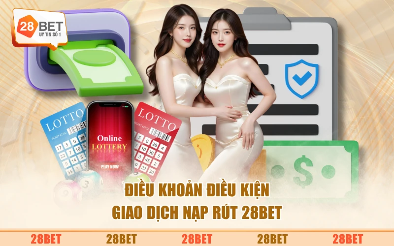 Điều khoản điều kiện giao dịch nạp rút 28BET