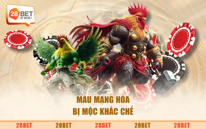Màu mạng hỏa bị mộc khắc chế