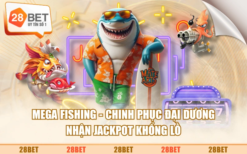 Mega Fishing - Chinh Phục Đại Dương, Nhận Jackpot Khổng Lồ