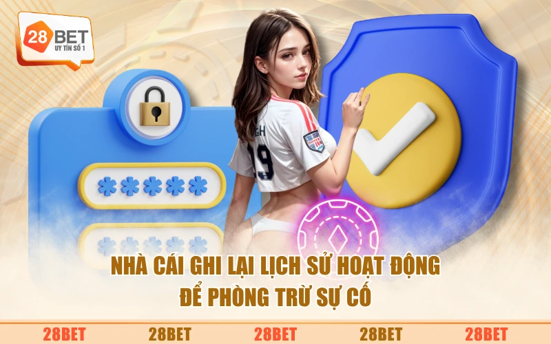 Nhà cái ghi lại lịch sử hoạt động để phòng trừ sự cố