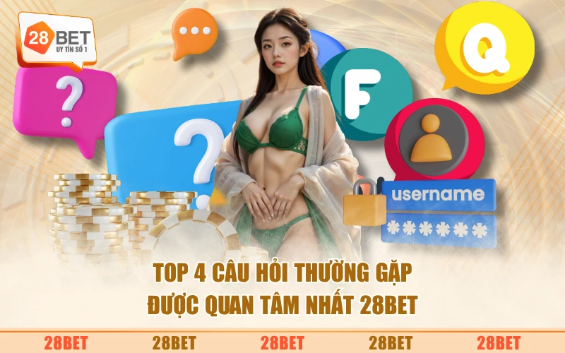 Top 4 câu hỏi thường gặp được quan tâm nhất 28BET