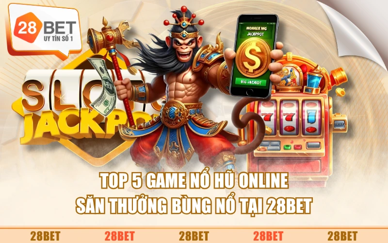 Top 5 Game Nổ Hũ Online Săn Thưởng Bùng Nổ Tại 28BET