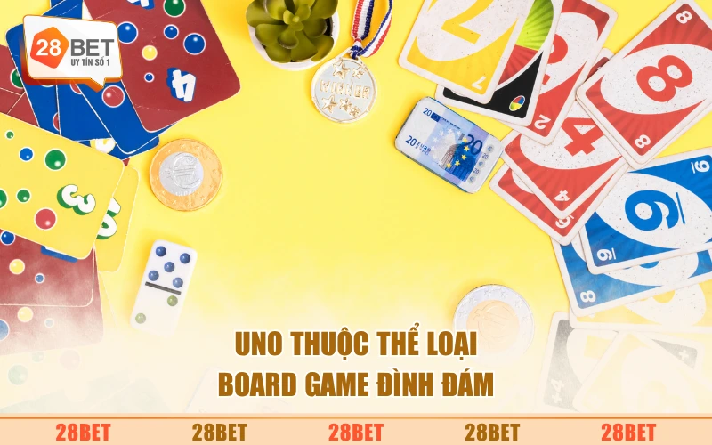Uno thuộc thể loại board game đình đám